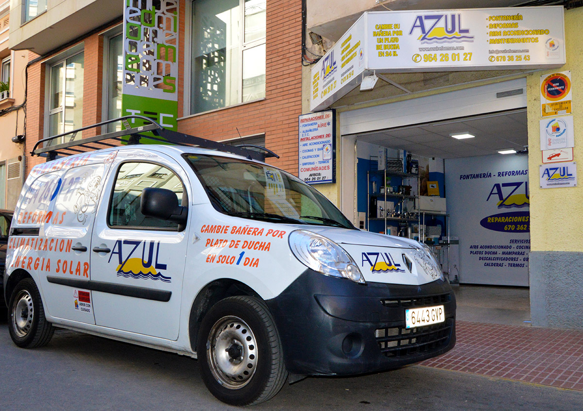 Azul Reformas Oficinas Castellón